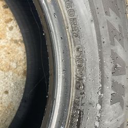 Bridgestone Blizzak WS80 235/60R17 Winter Tires