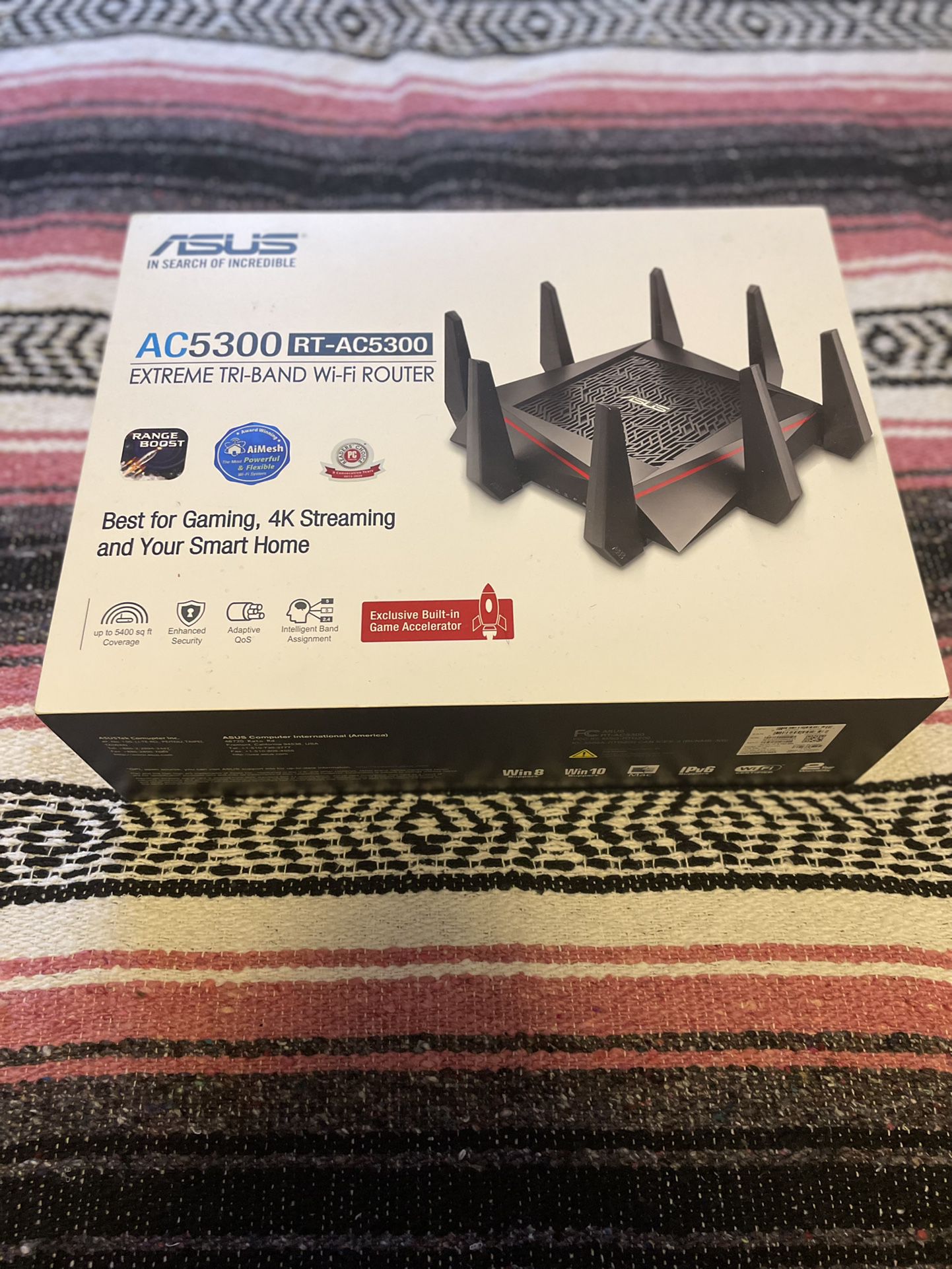 ASUS  AC5300 TRI-BAND WIRELESS ROUTER
