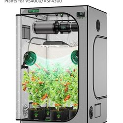 Vivosun Grow Tent Kit - Full Setup, Fans, Light, Filter