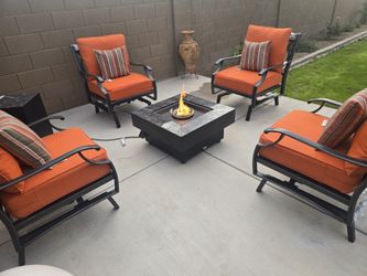 FIREPIT PATIO FURNITURE 