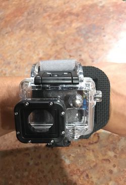 GoPro hero 3+ waterproof diving case wrist band