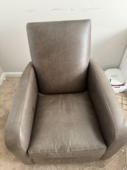 Crate and Barrel recliner chair