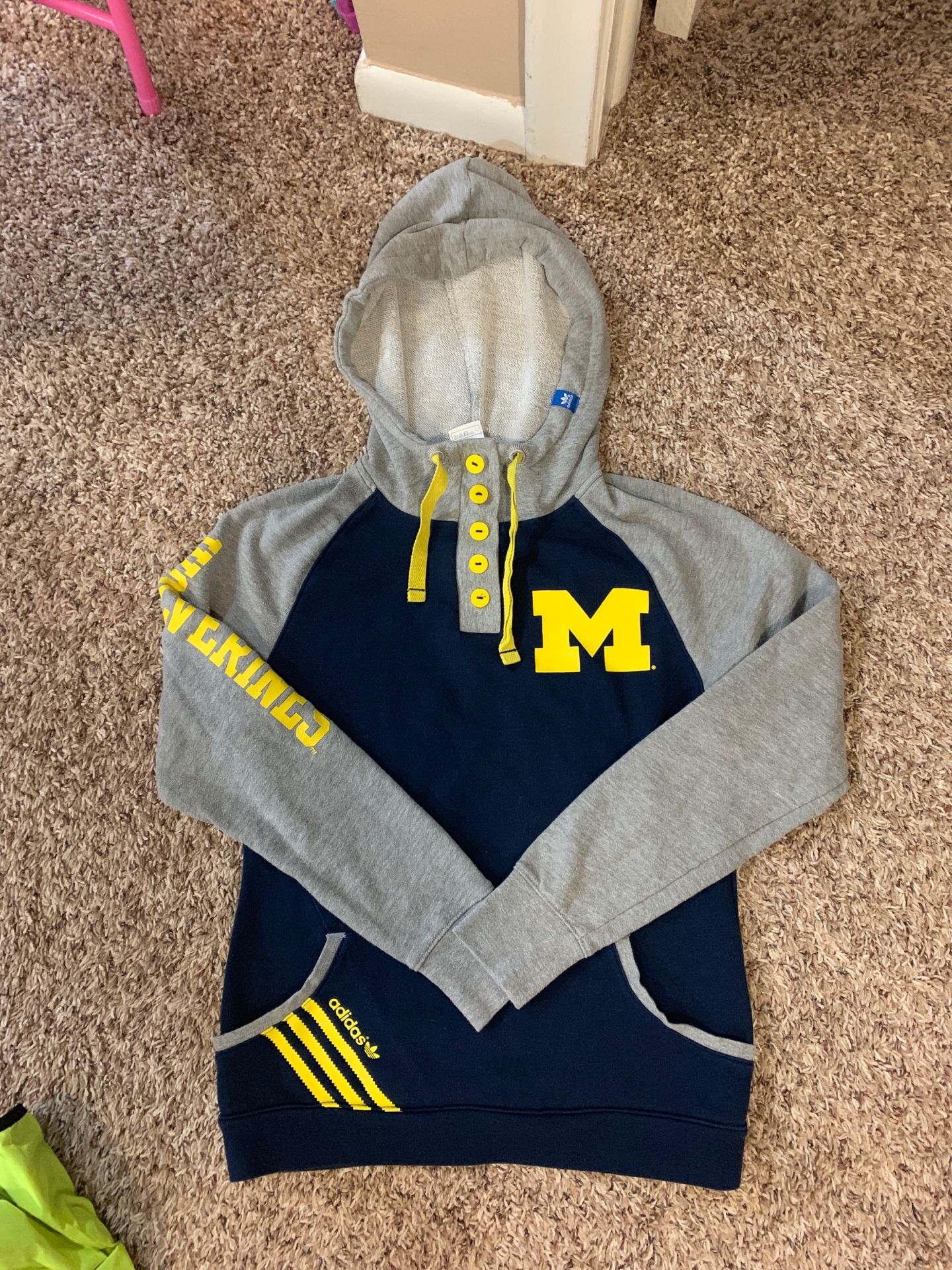 Small women’s adidas Michigan hoodie