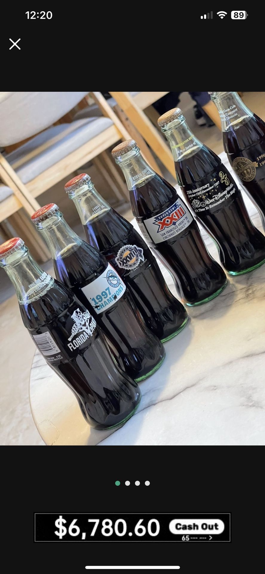 Old Soda Bottles
