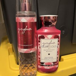 Gingham Gorgeous - Bath And Body Works Set