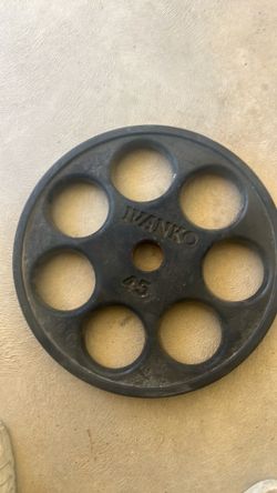 45 lbs plates