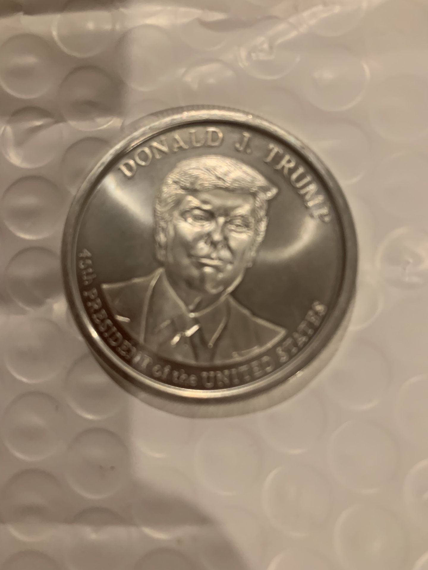 Donald trump 1oz Silver Coin