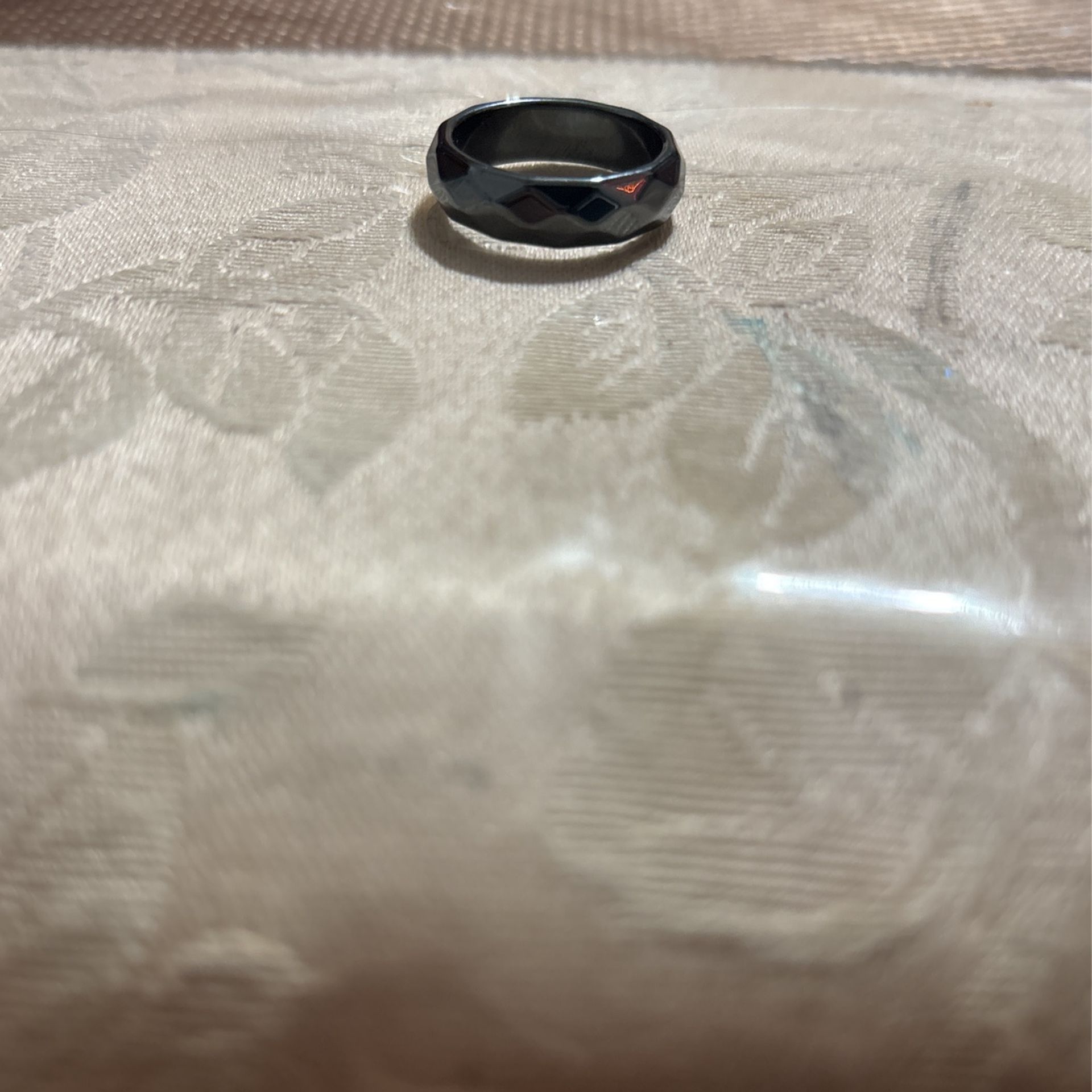 Beautiful Stainless Steel Ring, Brand New