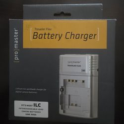 ProMaster Traveler Flex Universal Camera Battery Charger