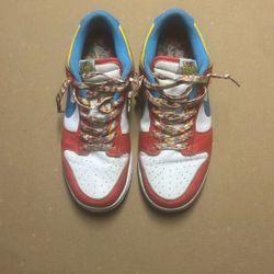 Fruity Pebble (LeBron James) Dunks Size 7
