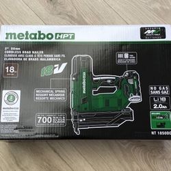 Metabo HPT Cordless Brad Nailer Kit , NEW