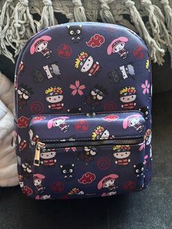 Naruto hello kitty Sanrio backpack