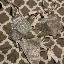 Diamond Bra And Thong 