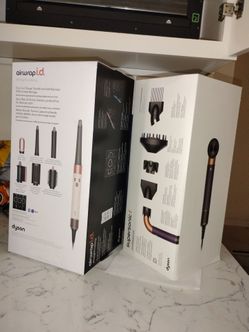 2 Dyson Hair Dryer  _ airwrap id + supercharger R
