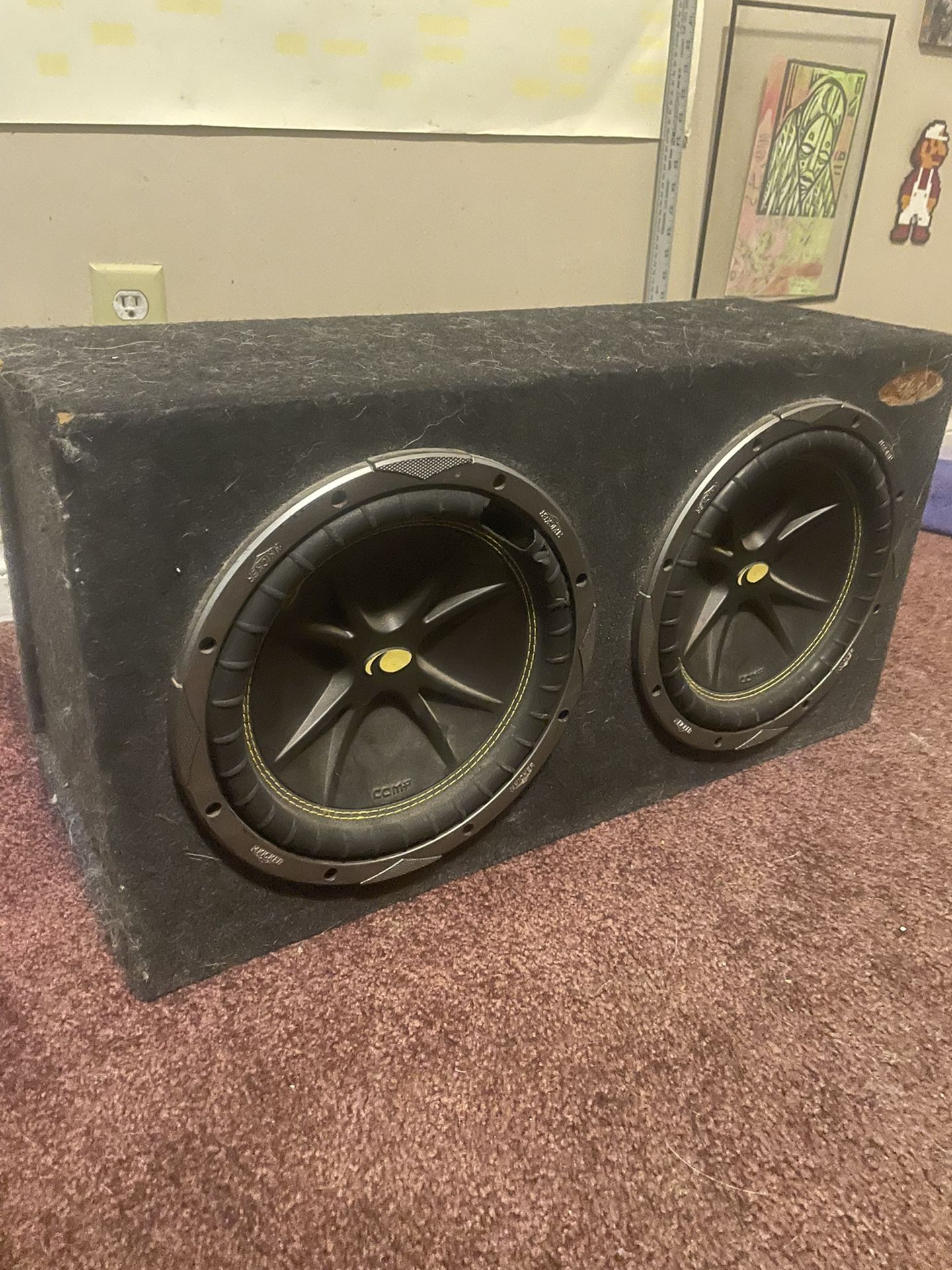 2 10in Speaker Subwoofer For Car Great Deal 