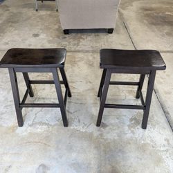 Wooden Bar Stools