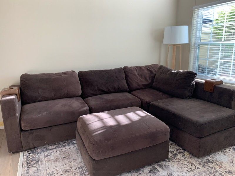 Love Sac Sectional Sofa With Ottoman