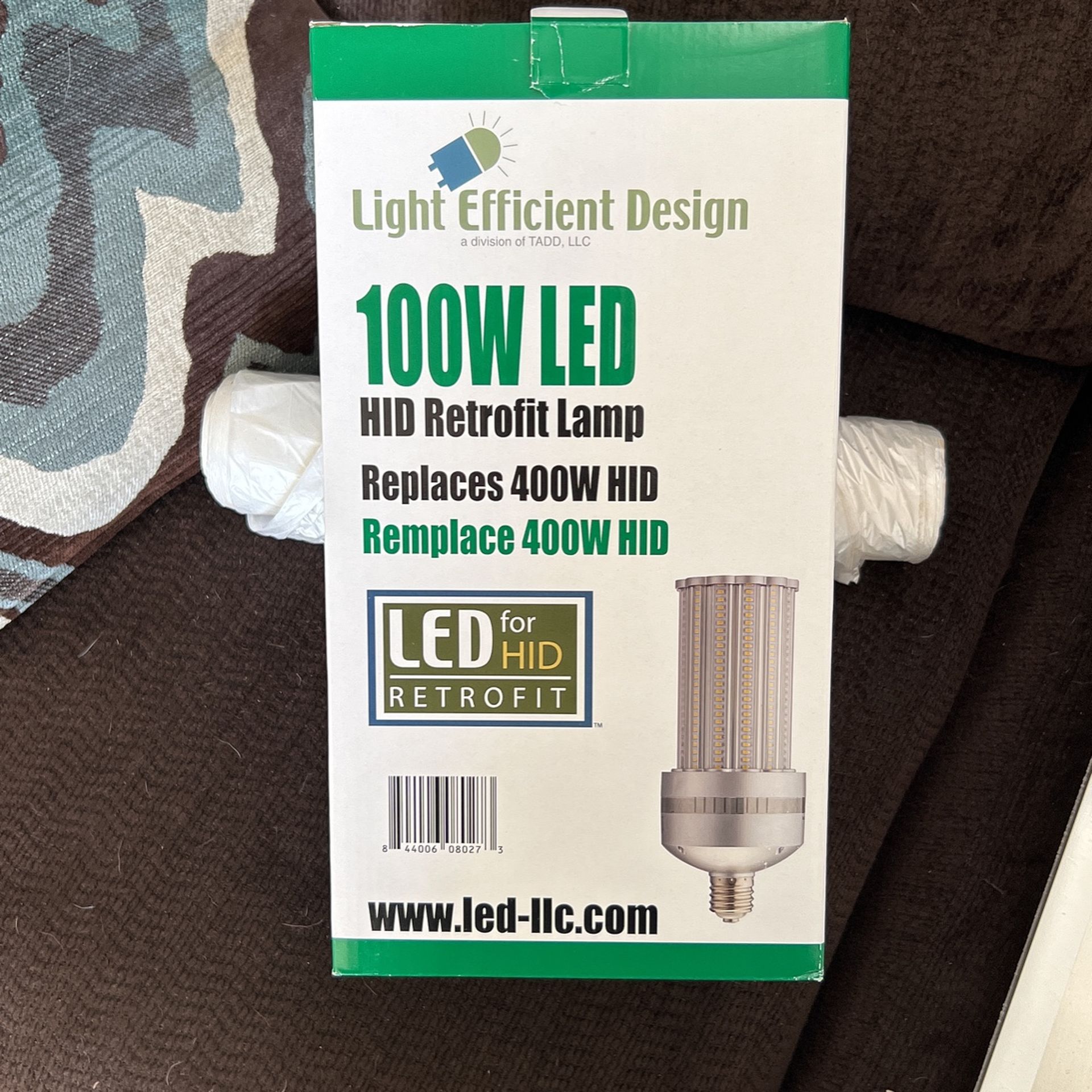 100watt Led Replaces 400watt HID