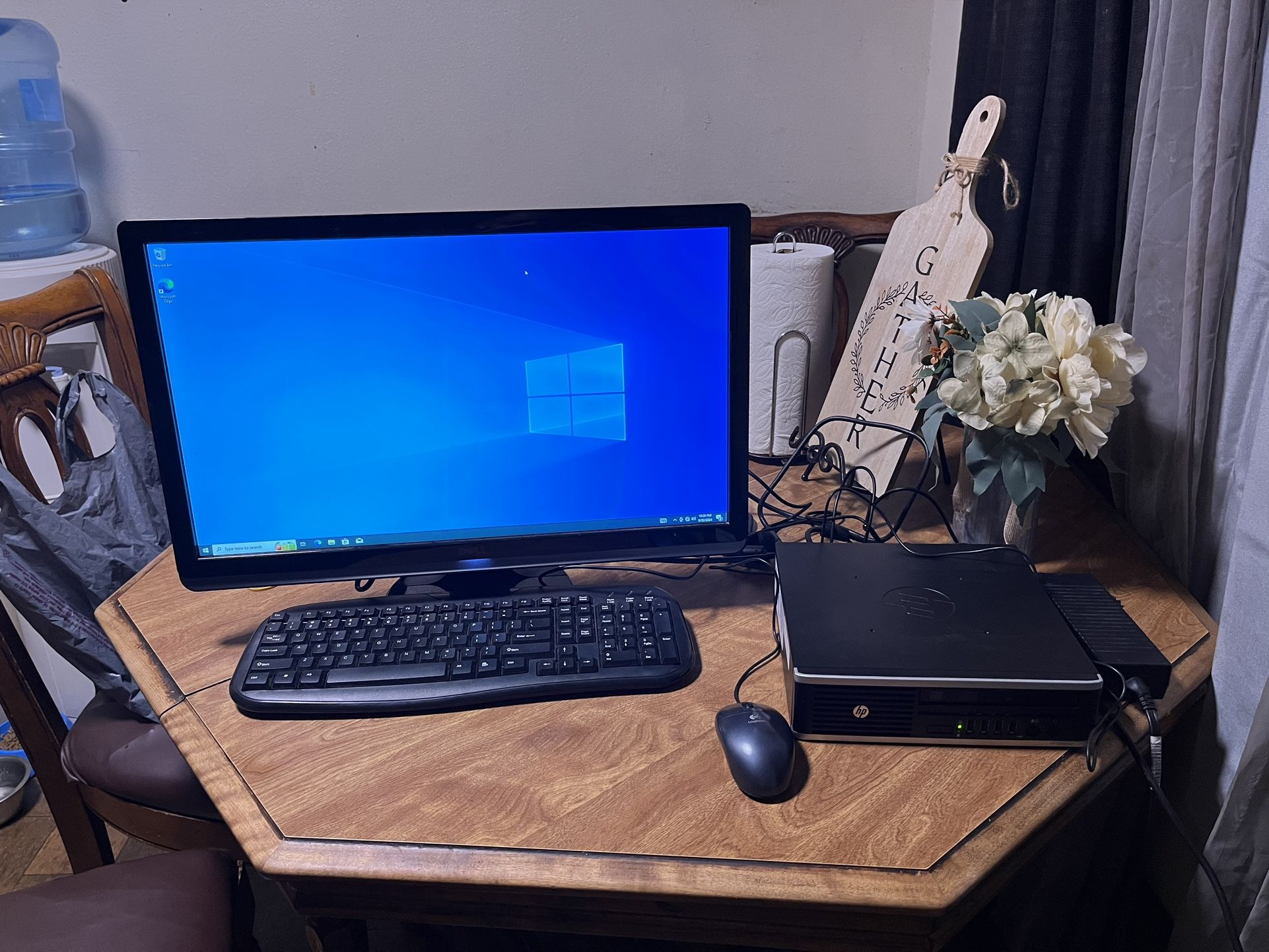 HP Compaq Elite 8300 Ultra Slim Windows 10 Pro Computer Desktop PC