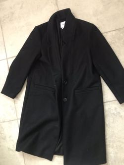 Old Navy women’s wool like coat 2019 design worn once M