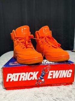 Patrick Ewing 33 HI Vibrant Orange – Men’s Size 9