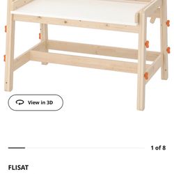 Ikea Children’s Desk # Adjustable 