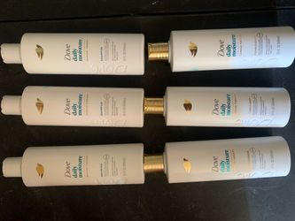 6/$15 dove shampoos & Conditioners