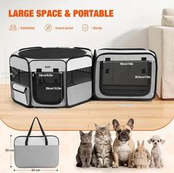 Portable 2 in 1 Cat/Dog Playpen