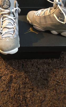 Grey Jordan 6 rings size 11