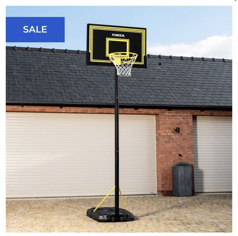 FORZA Adjustable Senior Basketball Hoop & Stand