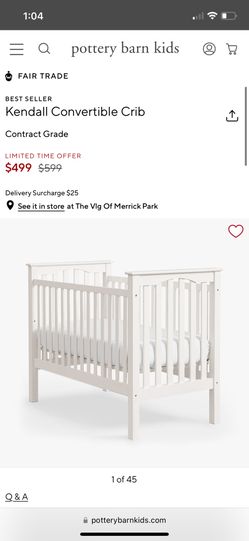 Pottery Barn Kendall Crib