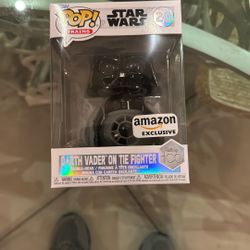 Funko Pop Darth Vader On Tie Fighter Exclusive 