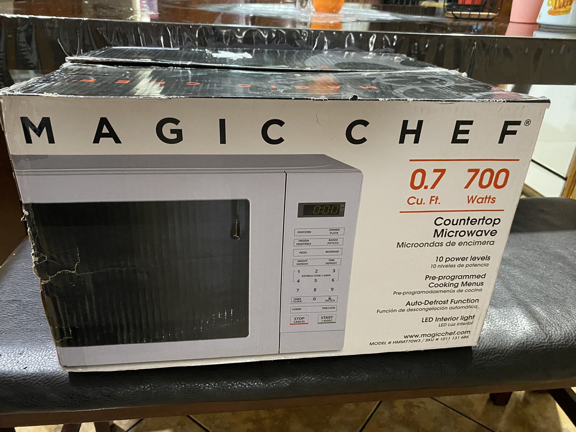 Microwave Magic chef White