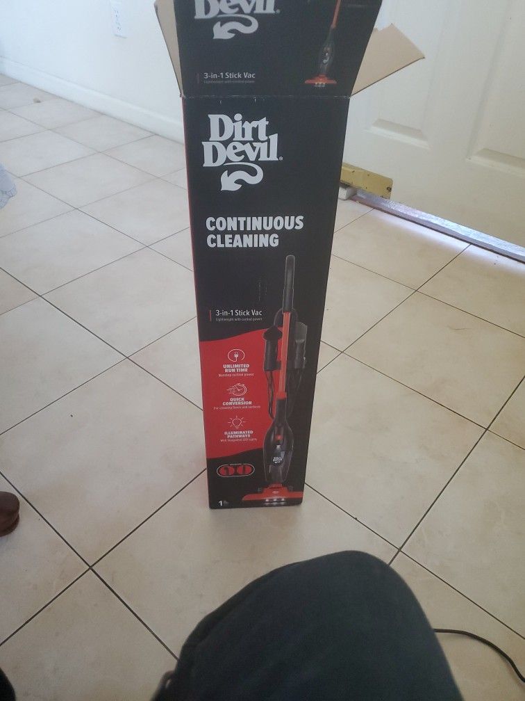 Dirt Devil 3 In 1 Stick Vac