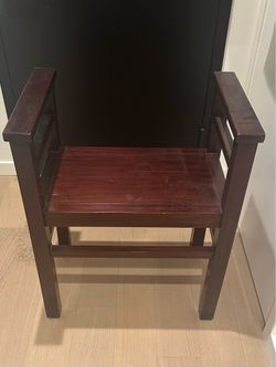 Solid Wood Entryway Bench / Chair – The Container Store Hawaii
