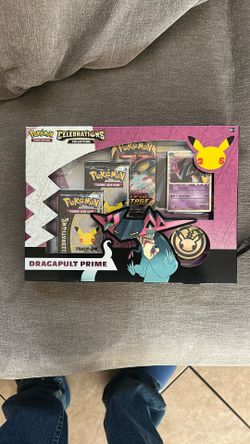 Dragapult Prime Celebrations Box Sealed