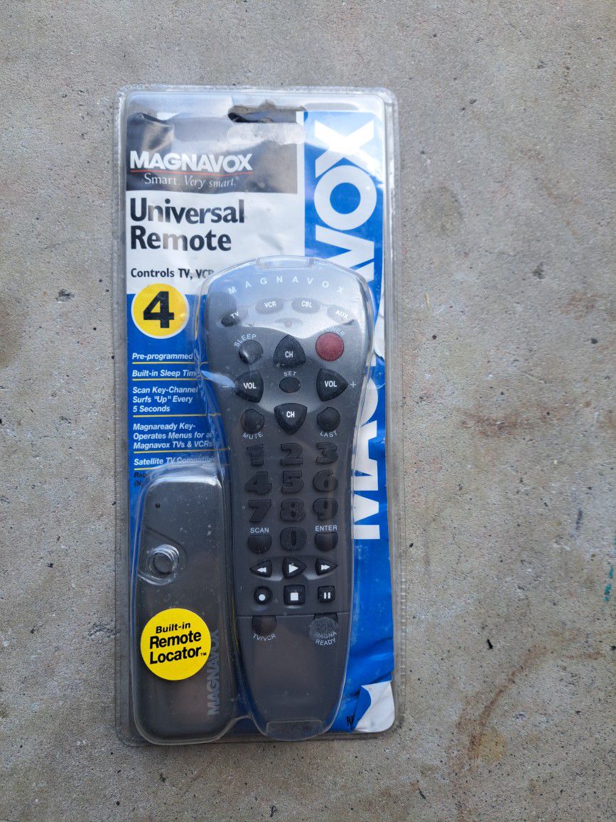 MAGNOWOX UNIVERSAL REMOTE CONTROLS WITH BUIT-IN REMOTE LOCATOR