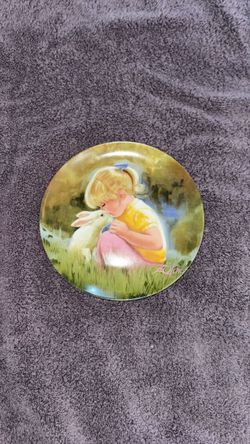 Vintage 1984 Donald Zolan "Tender Moment" Collector Plate Pemberton & Oakes
