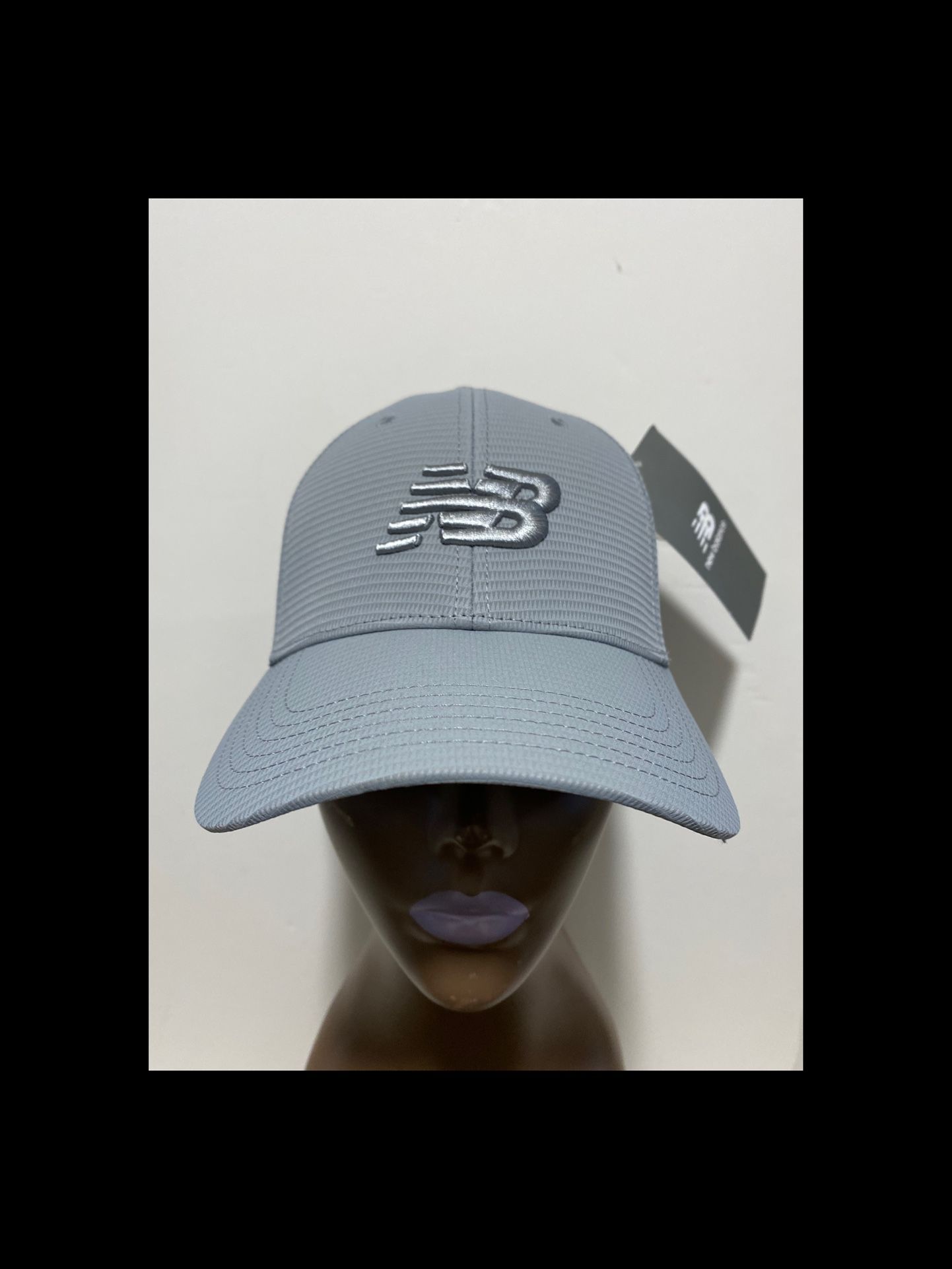 New Balance six panel structured sports hat Gray NEW!