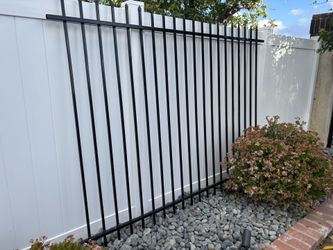 Black Wrought Iron Fence
