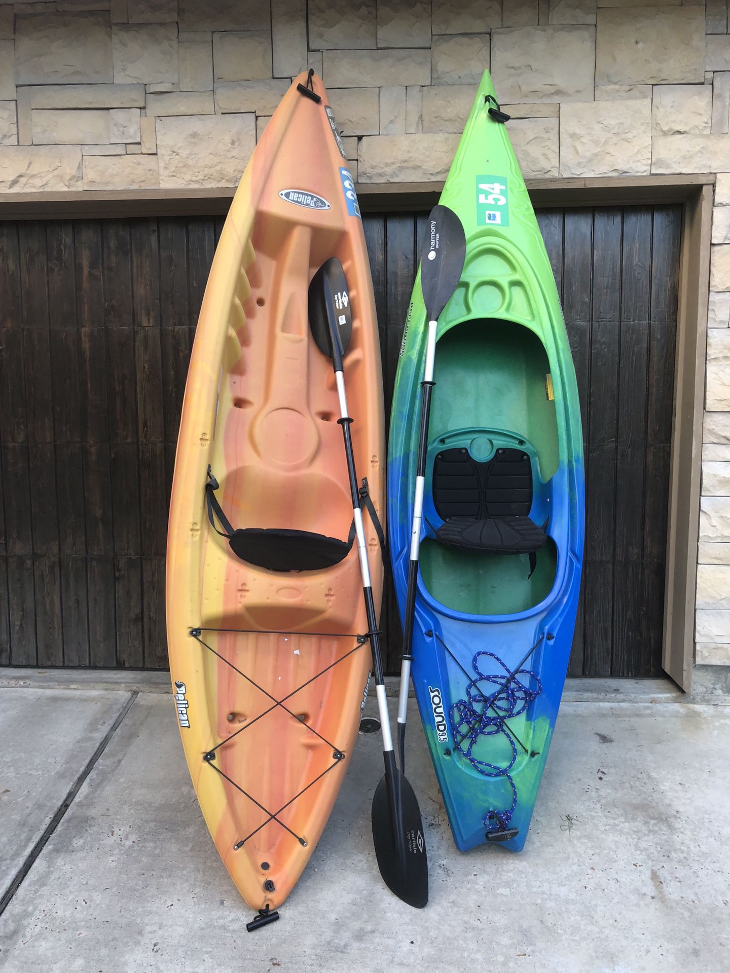 Kayaks for sale!