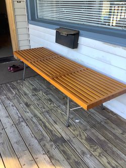 Contemporary bench