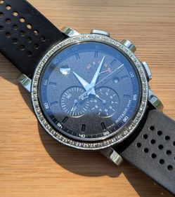 Movado Watch Mens Chrongraph Diamond $2495