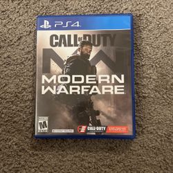 Call Of Duty Modern Warfare PS4 