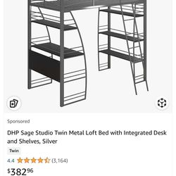Bunk Bed with Desk 