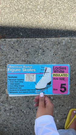 Ladies size 5 figure skates