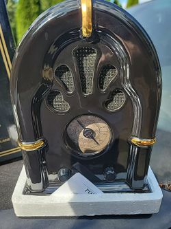 Vintage 1998 Paul Sebastian PS AM/FM Porcelain Radio – NEW IN BVintage 1998 Paul Sebastian PS AM/FM Porcelain Radio – NEW IN BOXOX