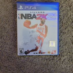 Like New NBA 2K21 For PS4