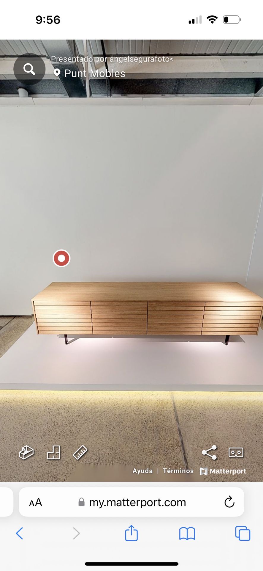 Oversized dresser from Punt Mobles (made in Valencia, Spain)
