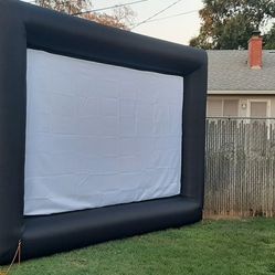 INFLATABLE PROJECTION SCREEN...NO TRADE